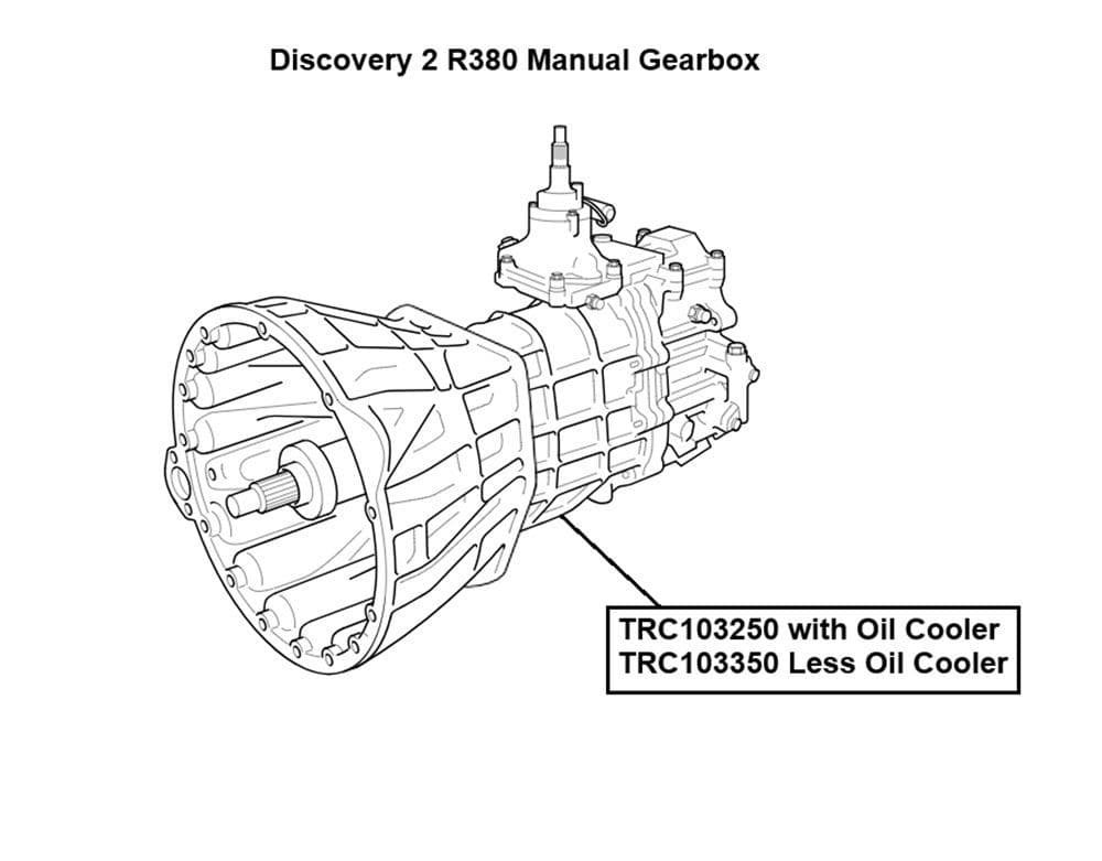 Discovery 2 TD5 R380 Gearbox Assembly