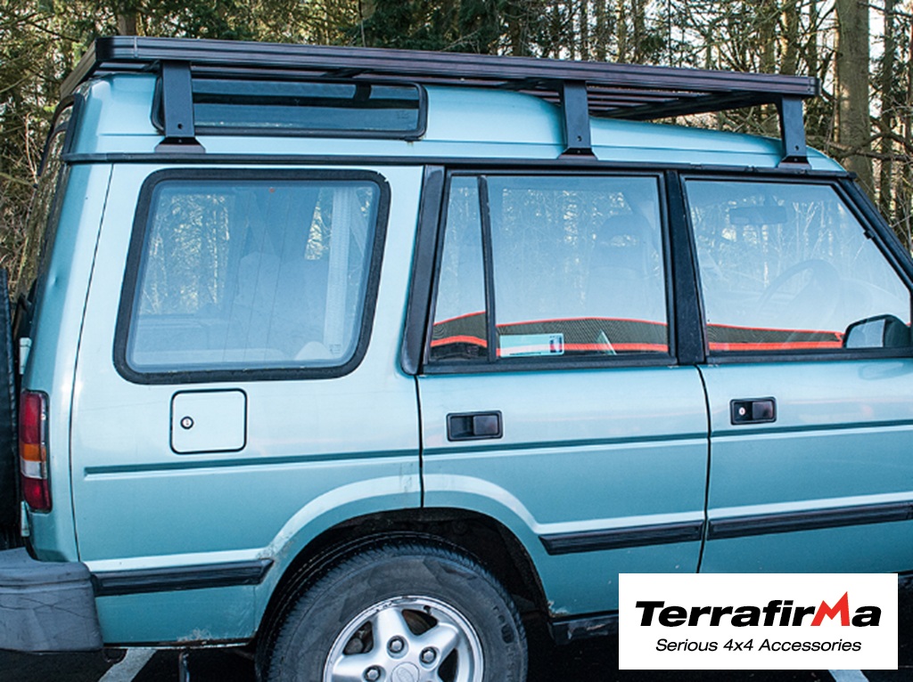 TF977 Terrafirma Alloy Expedition Roof Rack for the Land Rover Discovery 2