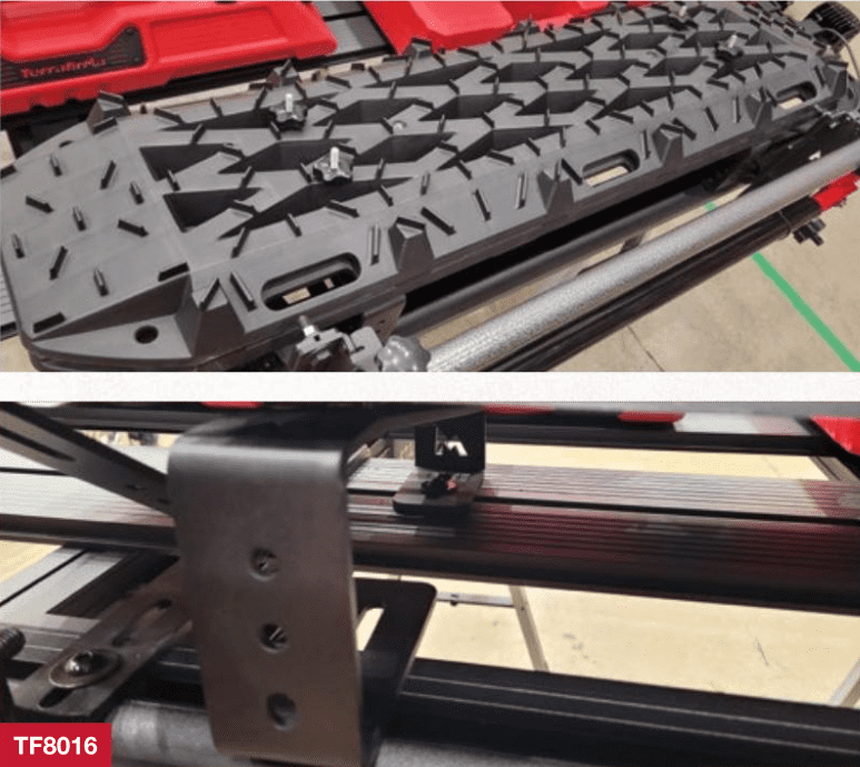 Terrafirma Roof Rack Sand Track Recovery Boards Mounting Kit - TF8016